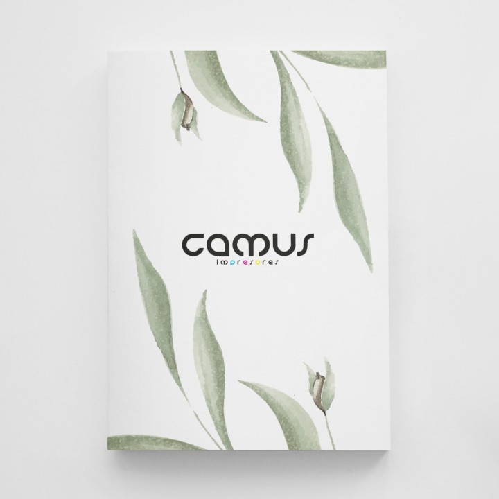 Libro impreso con tapa blanda