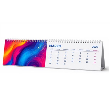 Calendario de mesa 10,5 x 29,7 cm