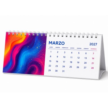 Calendario de mesa 10,5 x 14,8 cm